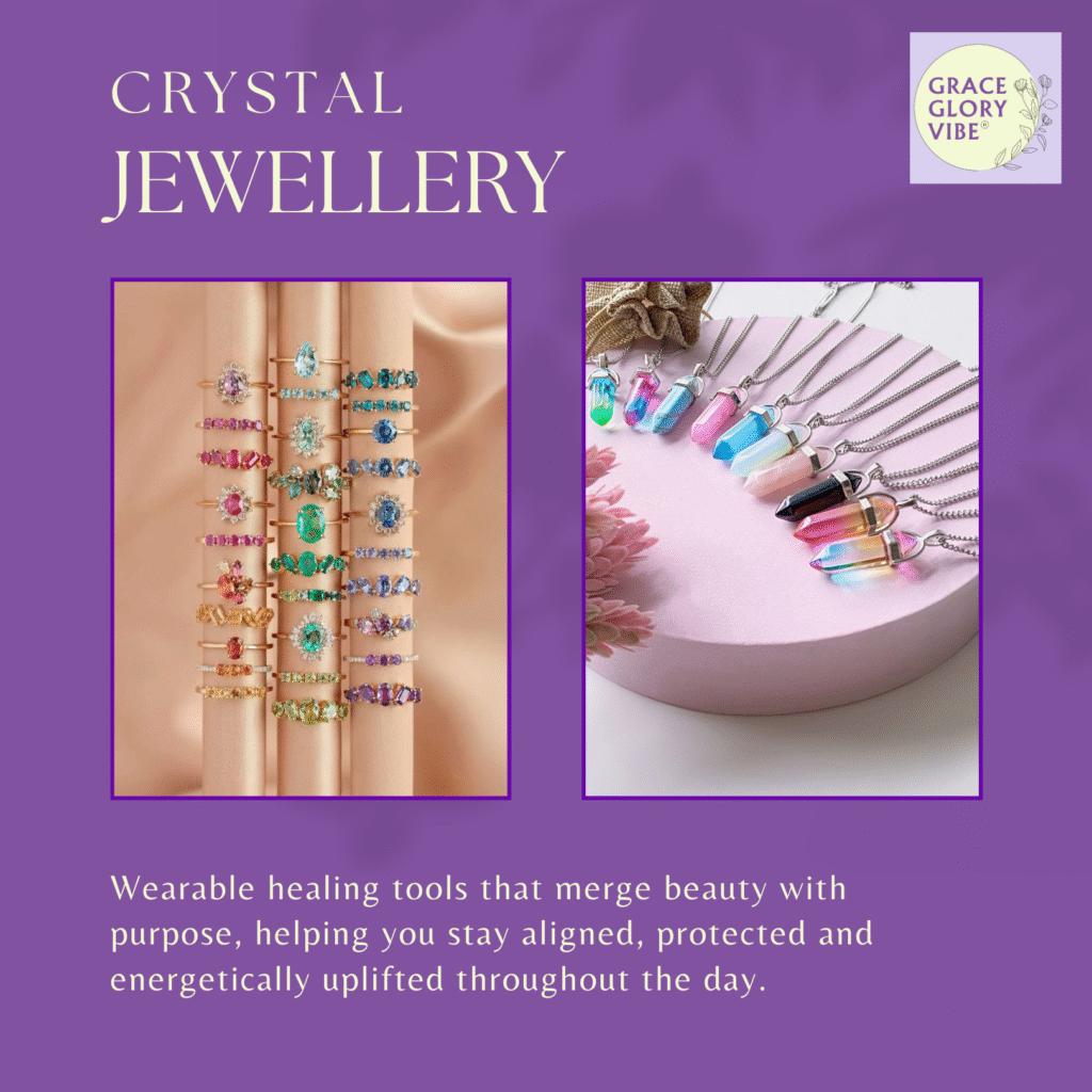 Best Quality & Aesthetic Crystal Jewelry for healing