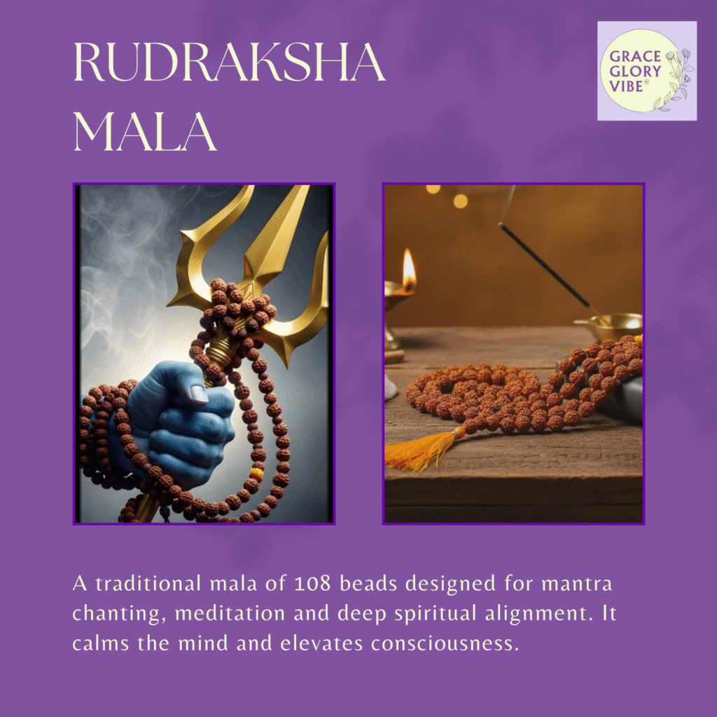 Nepali & Indonesian Rudraksha Mala