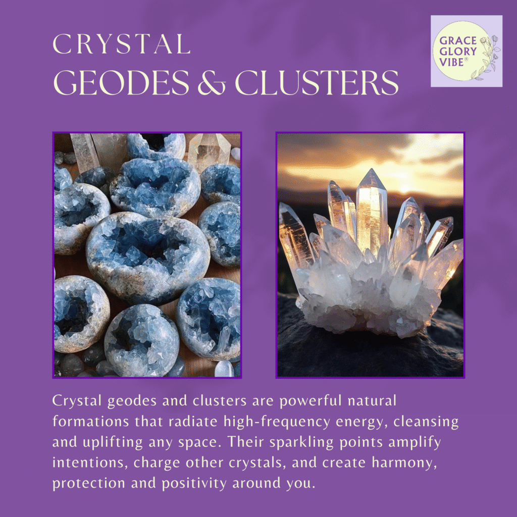 best crystal geodes & clusters